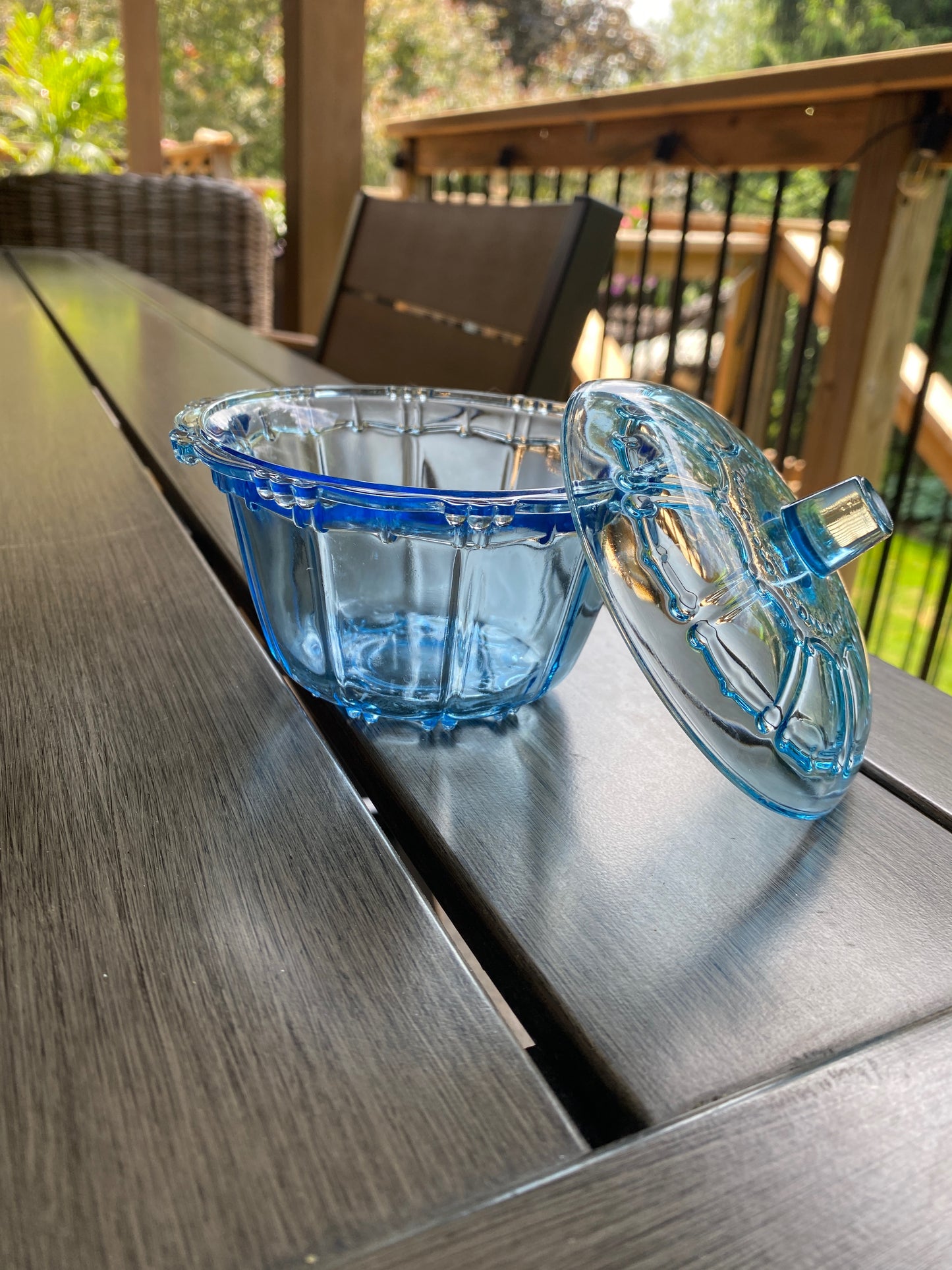 Vintage Blue Dish
