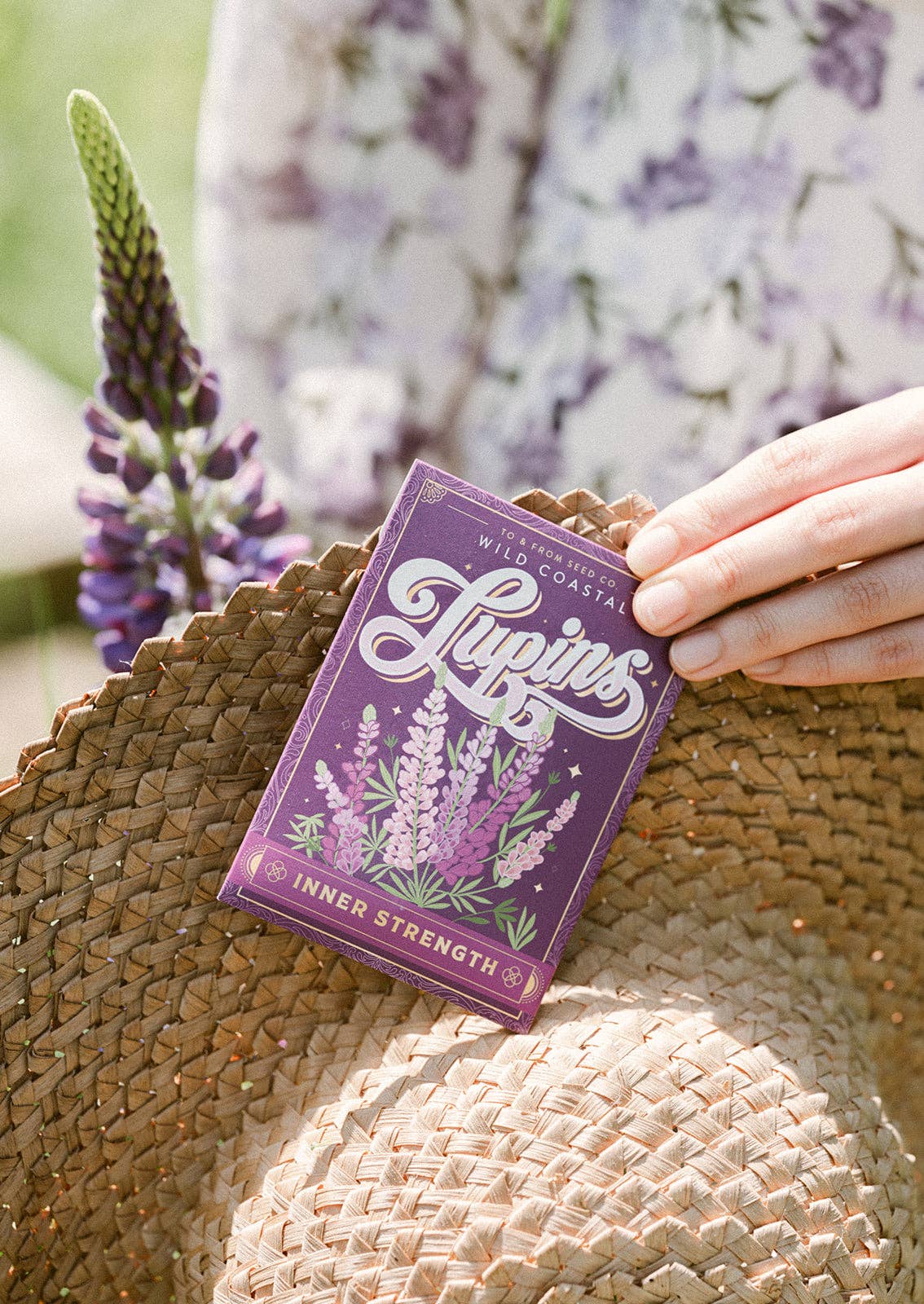 Lupins (Inner Strength) - Floriography Seed Packet
