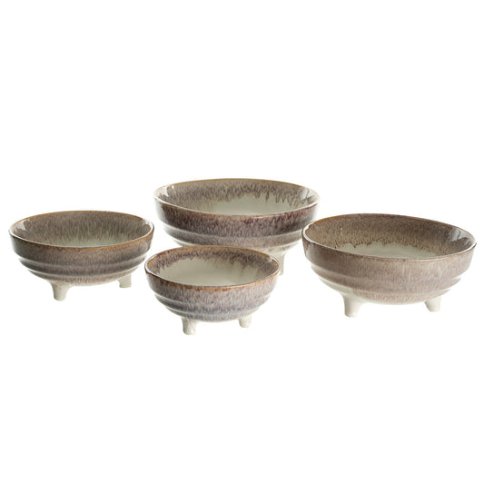 Aura Footed Bowls