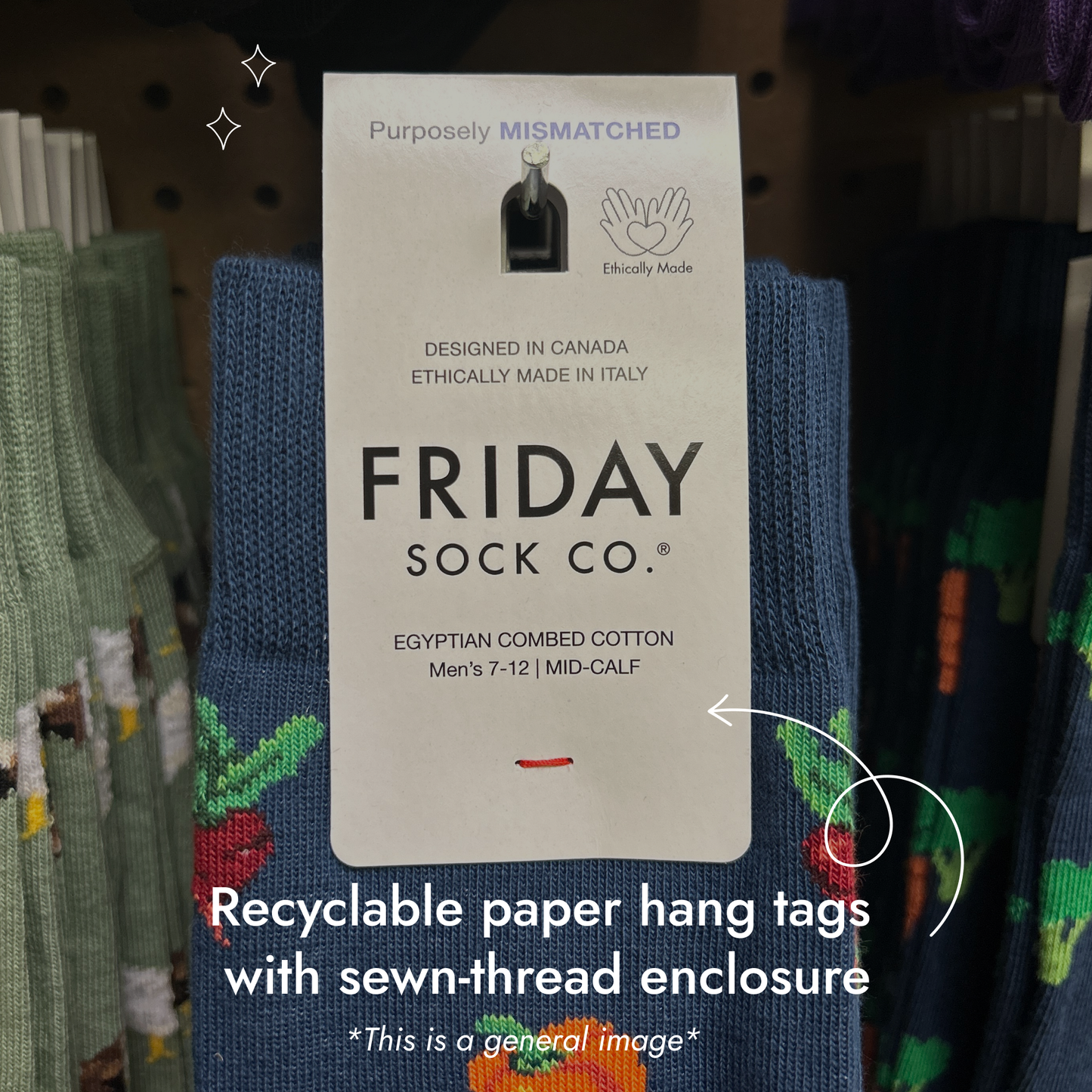 Men’s Burgers & Fries Socks