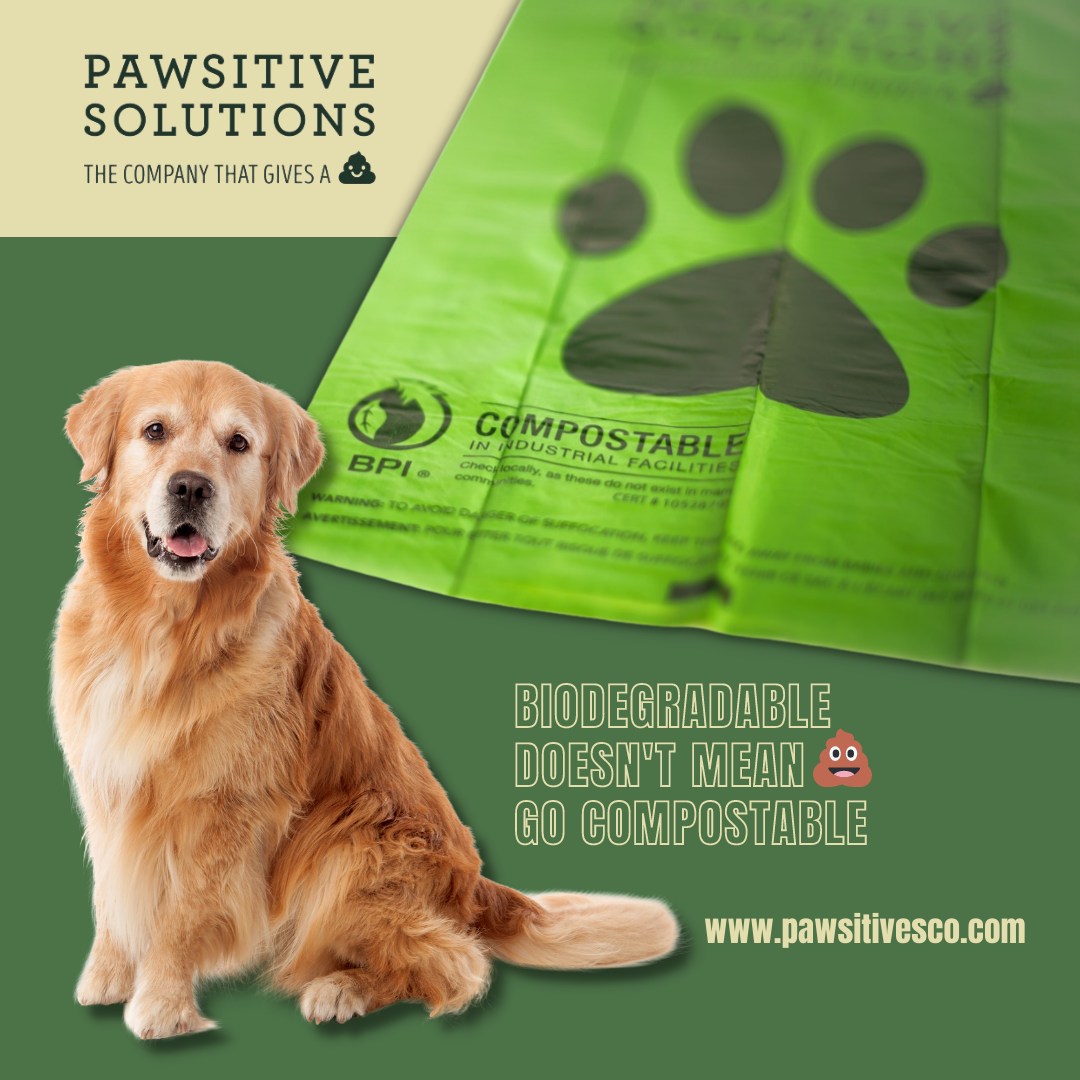 Compostable Dog Poop Bags - Pawsitive Solutions