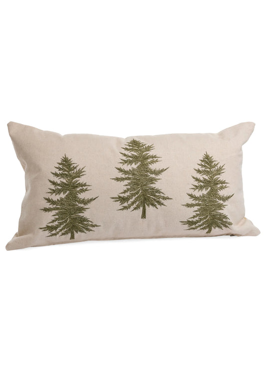 Evergreen Trees Rectangular Pillows