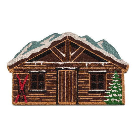 Chalet Shaped Coir Doormat