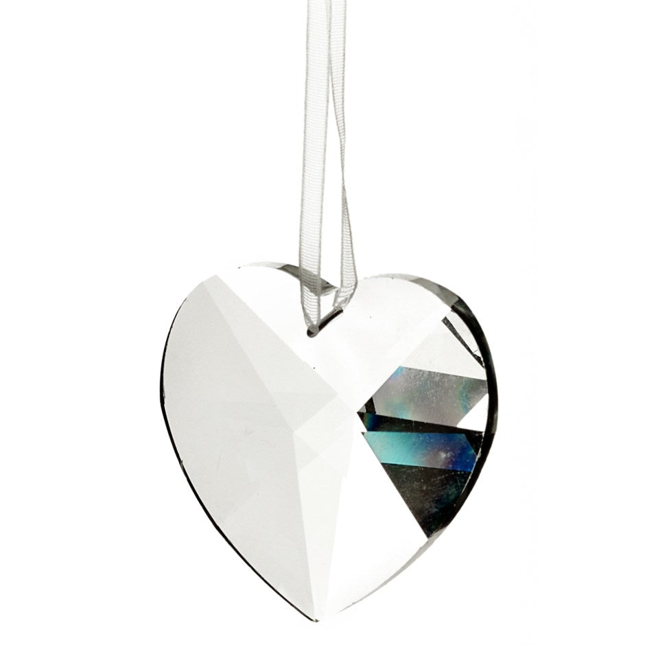 Crystal Heart Ornament