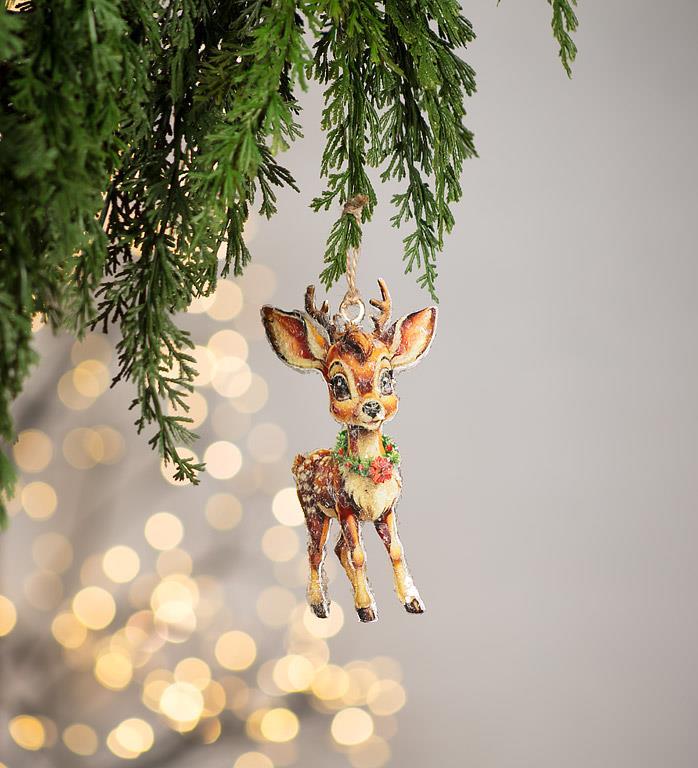 Vintage Style Metal Ornaments