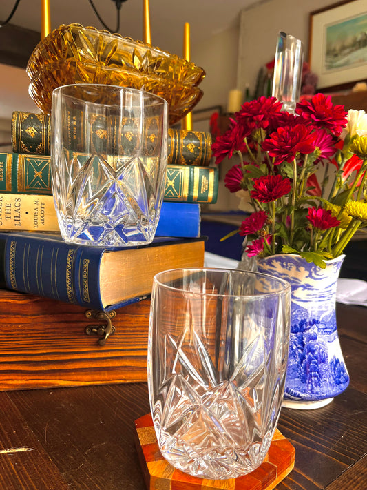 Vintage Crystal Glasses