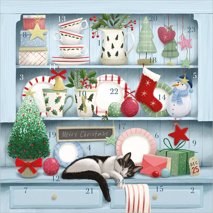 Lilac Tree Advent Cards