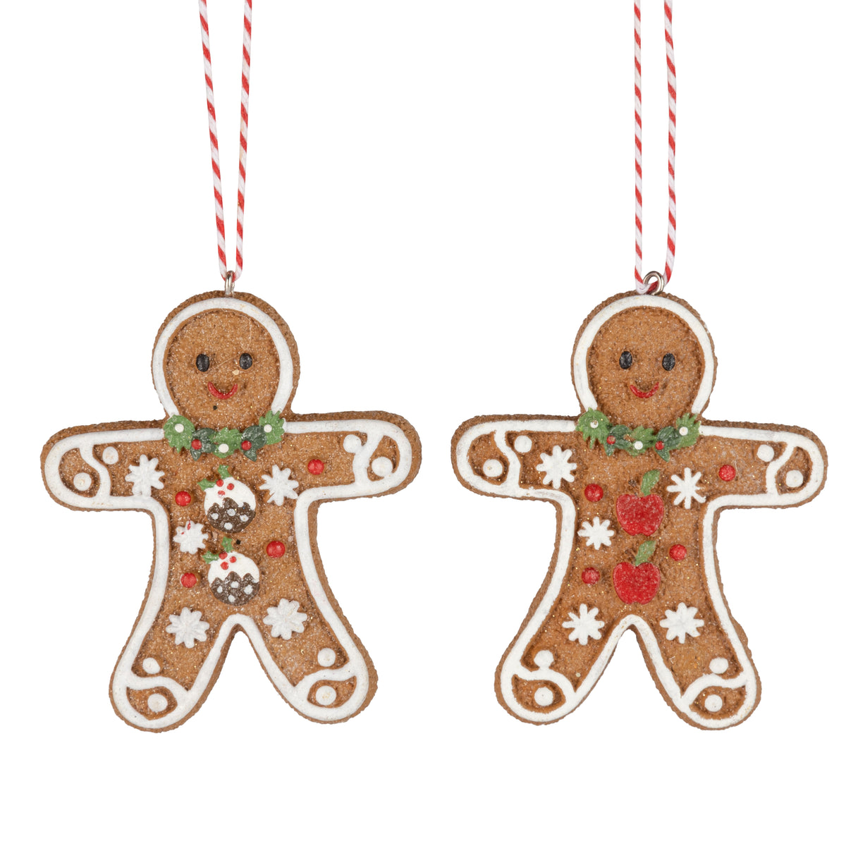 Gingerbread Man Clay Ornament