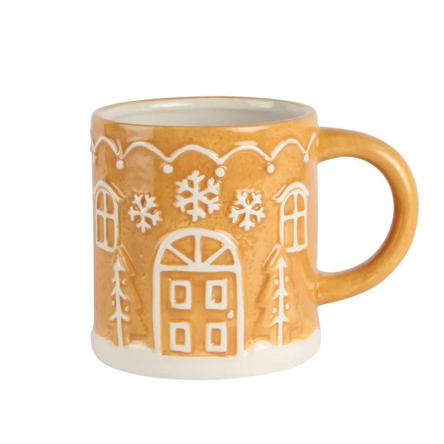 Gingerbread Mug Tan
