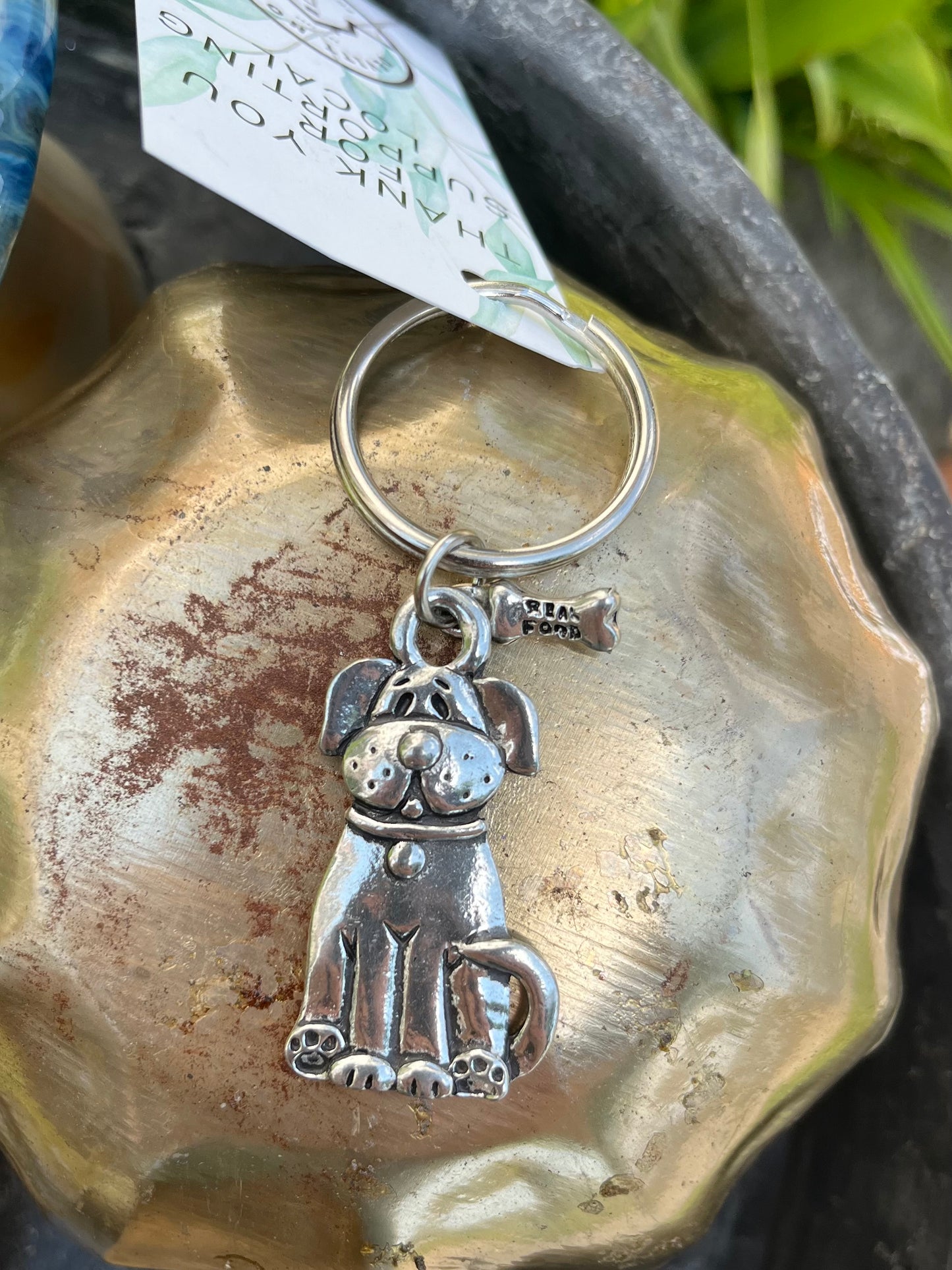 Pewter Keychain