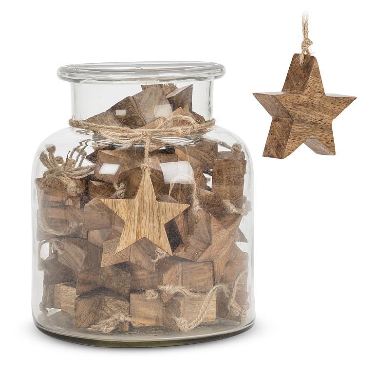 Wooden Star Ornament