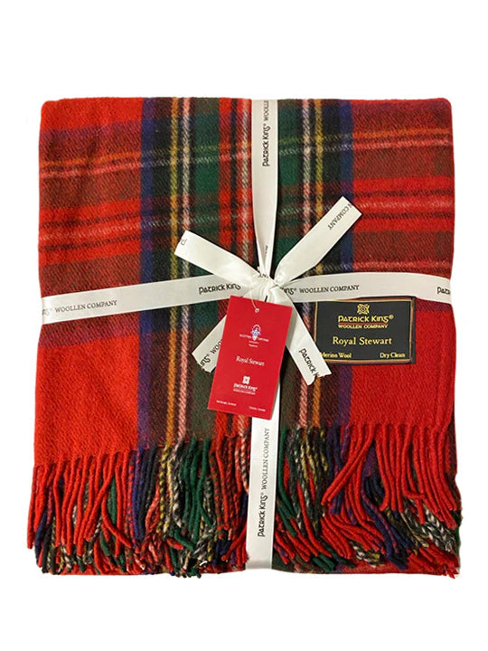 Scottish Plaid Woolen Blankets