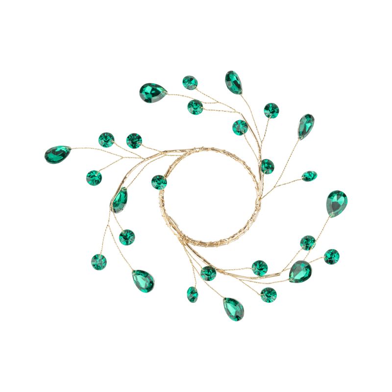 Foil Candle Ring Wreaths