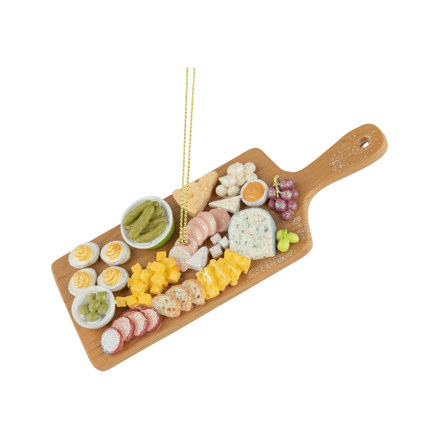Hors D'Oeuvres Tray, Resin Ornament