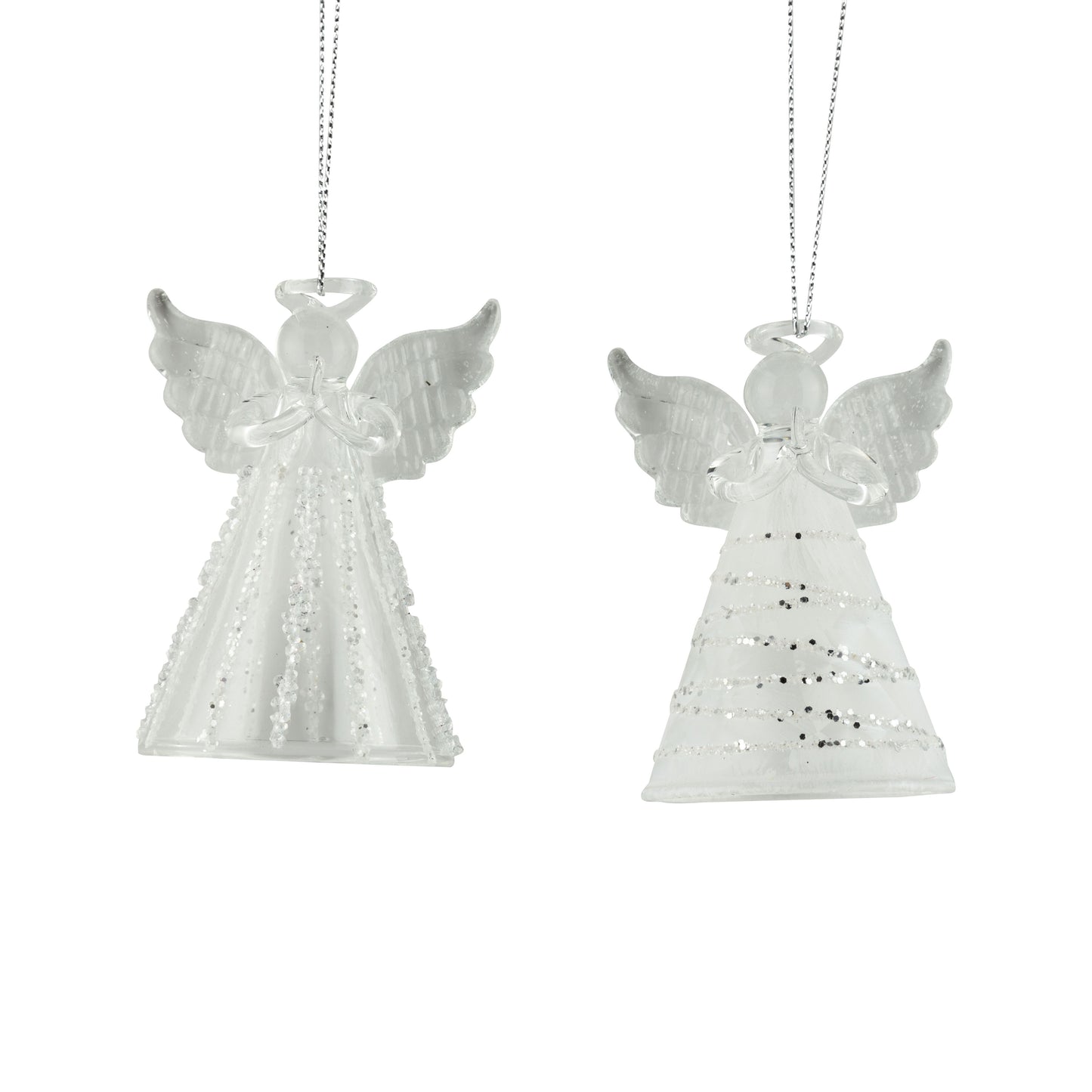 Glass Angel Ornament