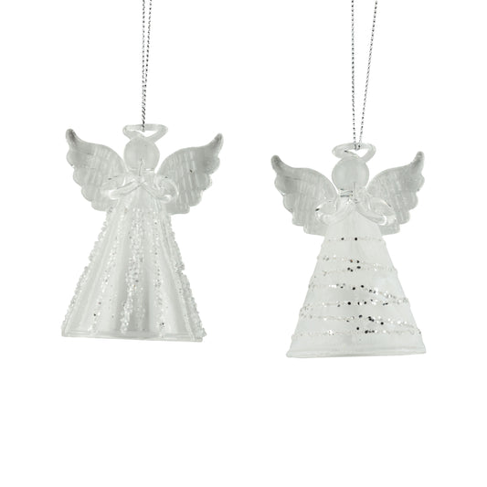Glass Angel Ornament