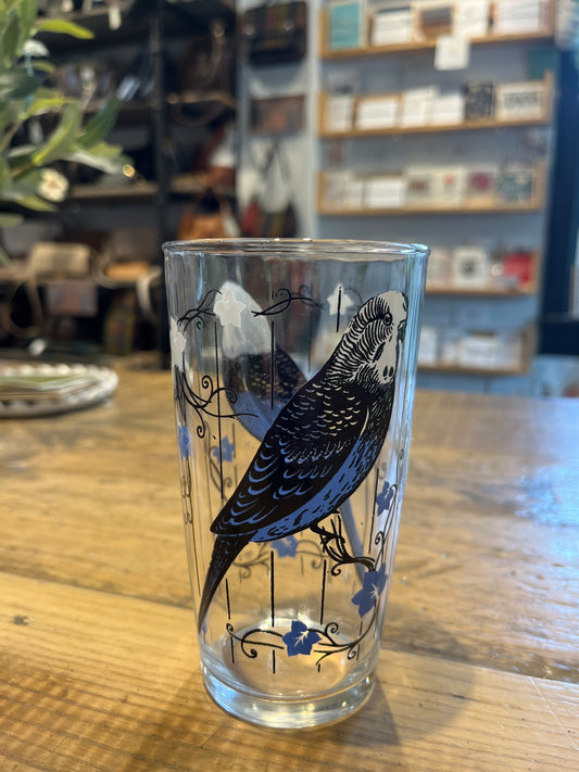 Vintage Ann Page Glass Tumbler