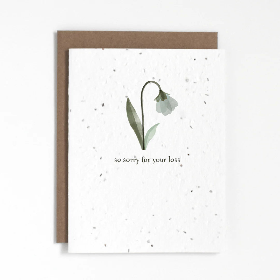 Locally Made Seed Paper Greeting Cards