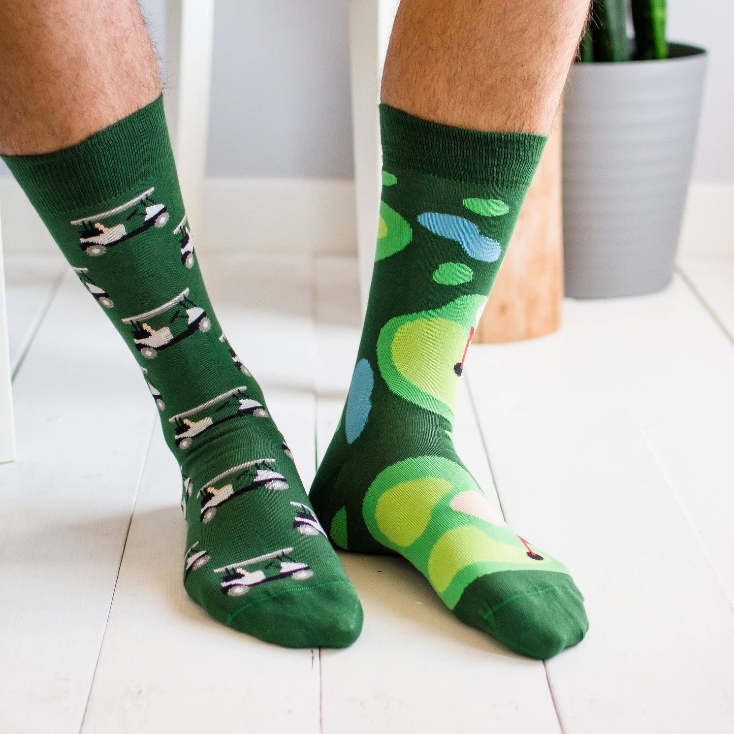 Men’s Socks | Golf & Golf Cart | Leisure | Fun Socks