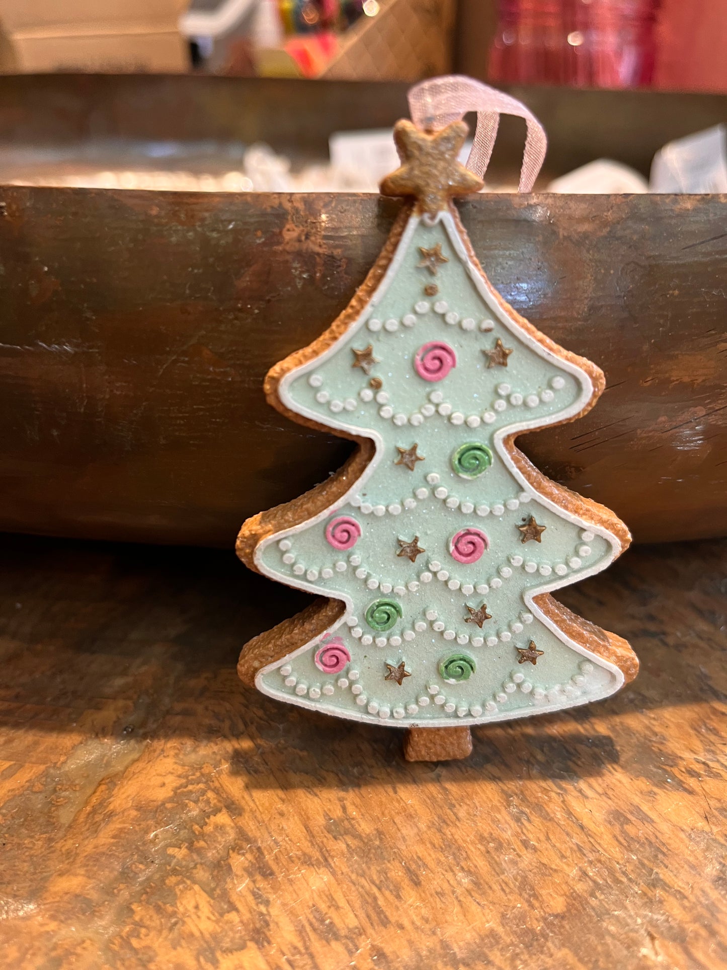 Gingerbread Cookie Ornament Pastel