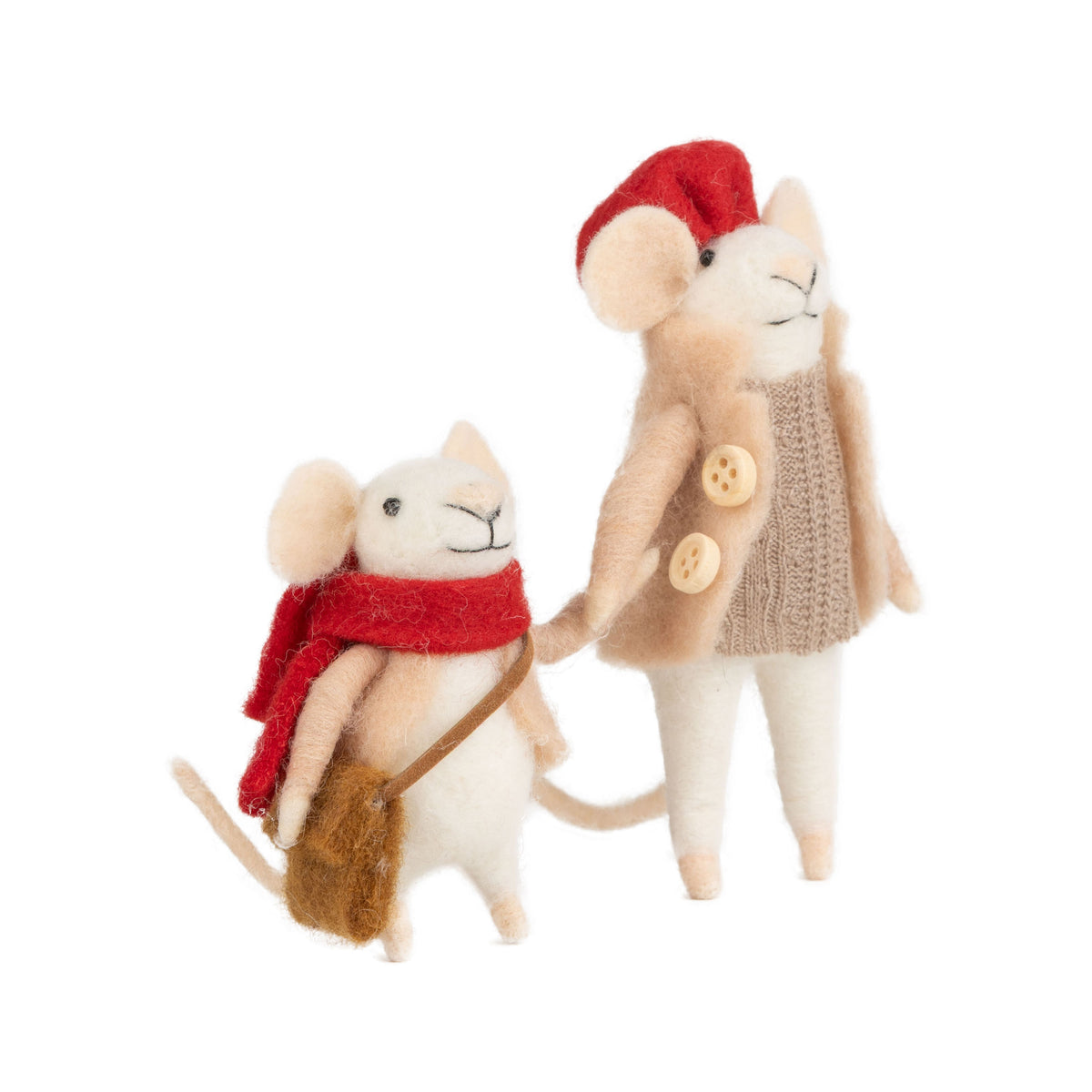 Felted Mouse Parent & Child