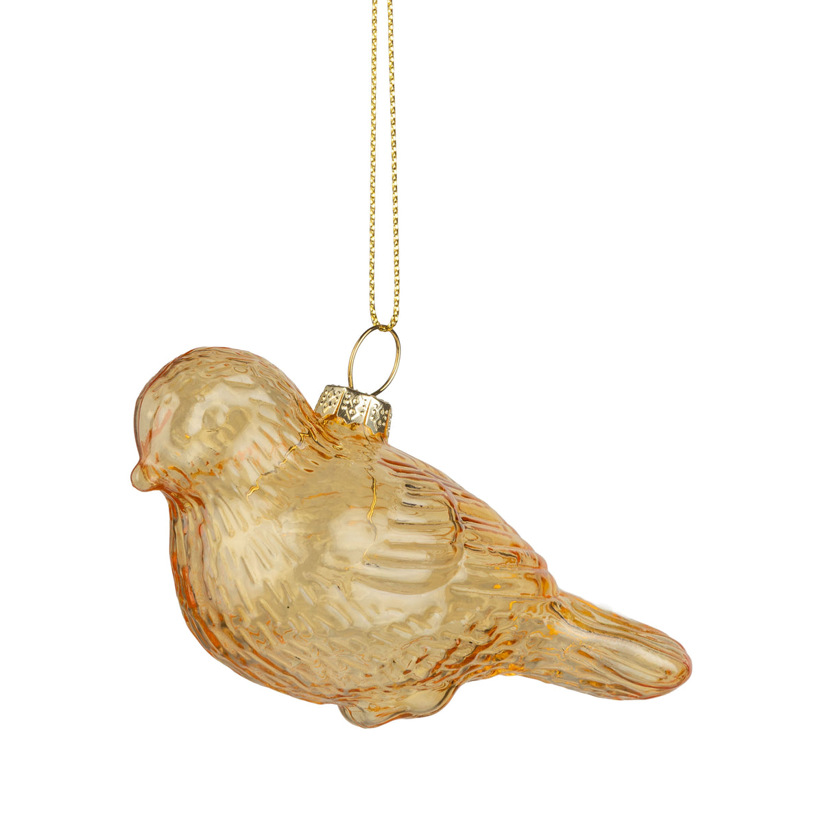 Bird Glass Ornament