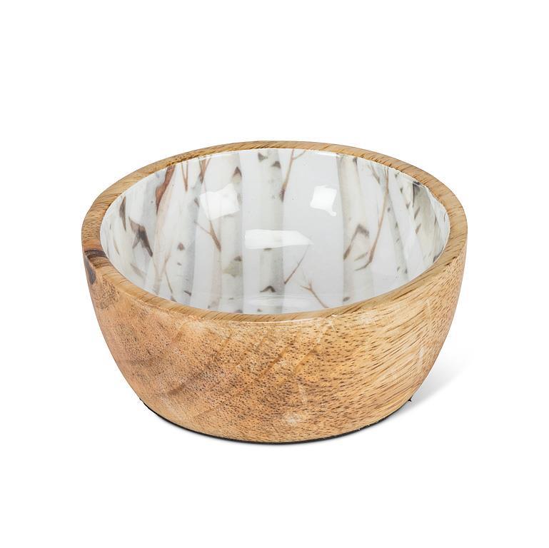 Birch Bowl Carved