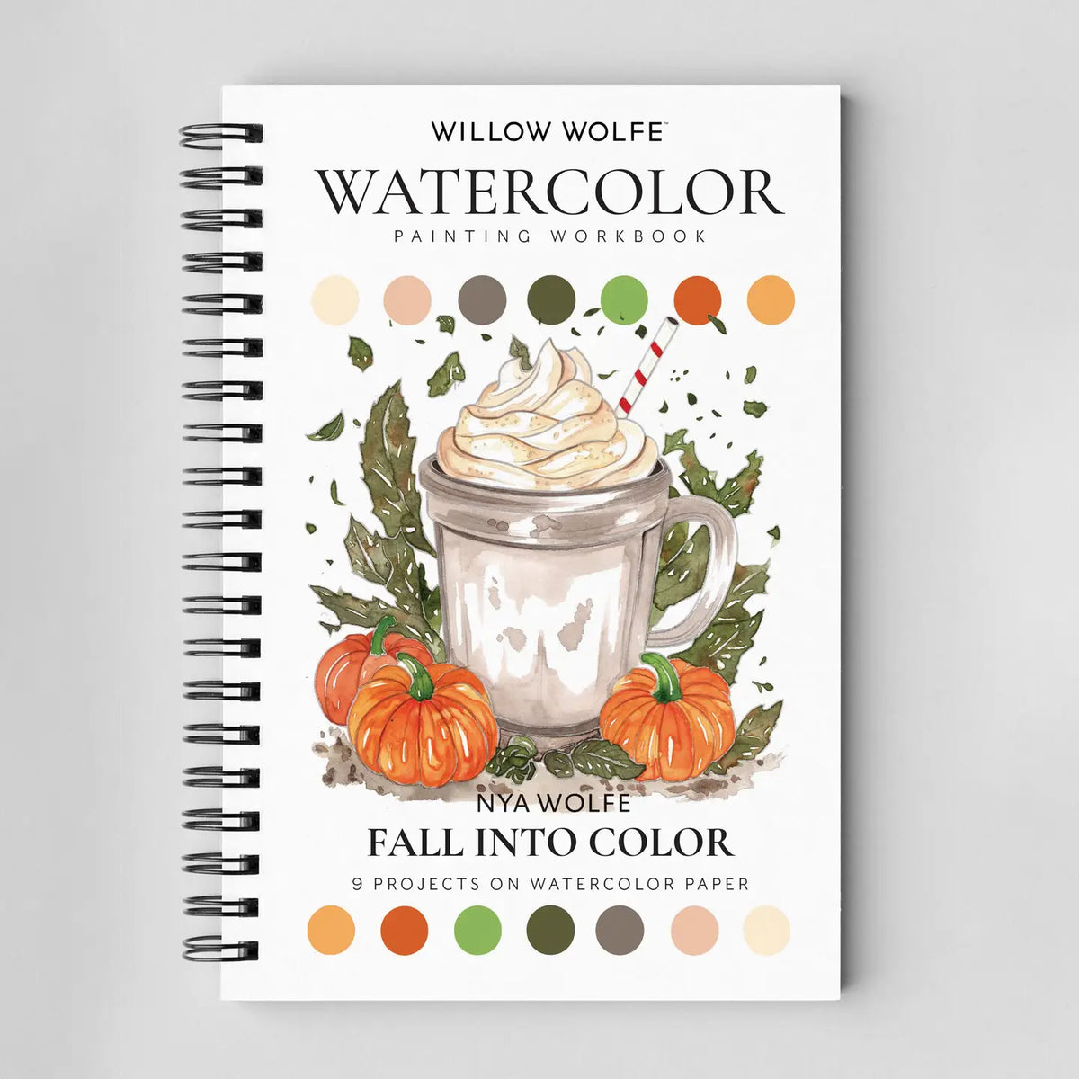 Watercolour Books & Brushes by Willow Wolfe Inc