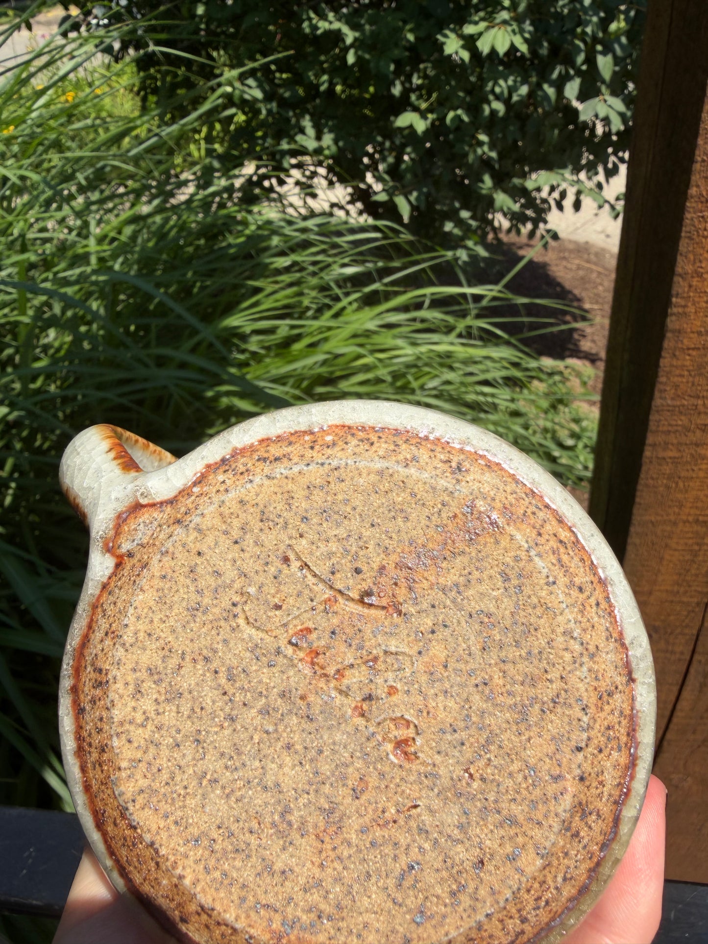 Vintage Singed Pottery Mug