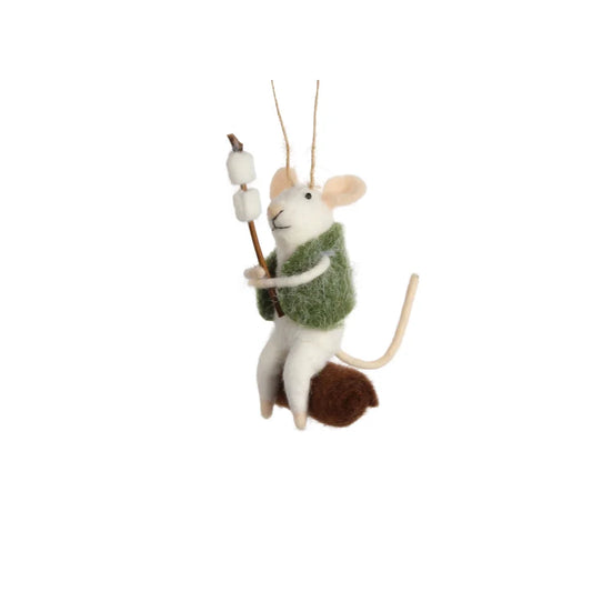 Felt Camping Mouse