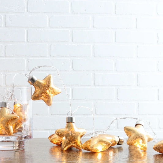 LED Gold String Lights