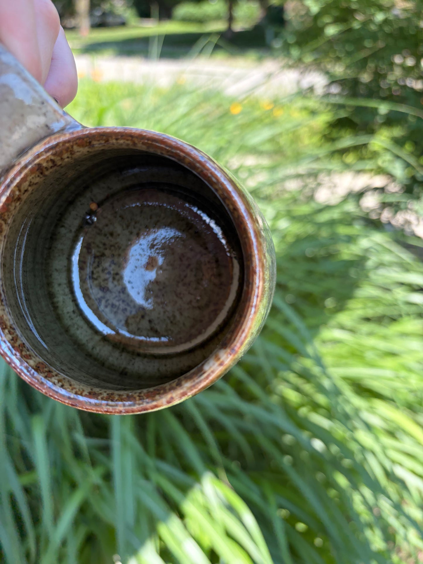 Vintage Singed Pottery Mug