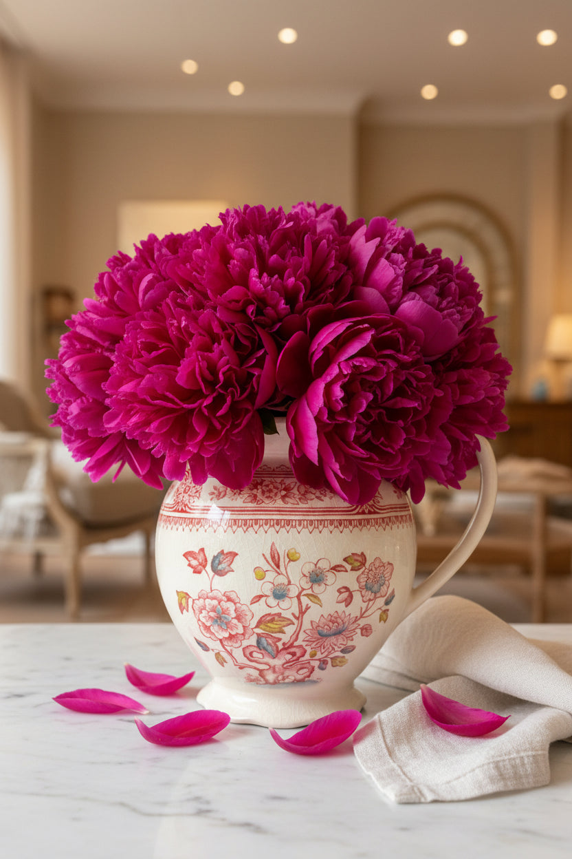 Vintage Floral Jug