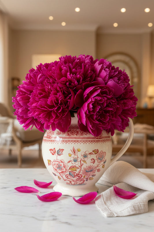 Vintage Floral Jug