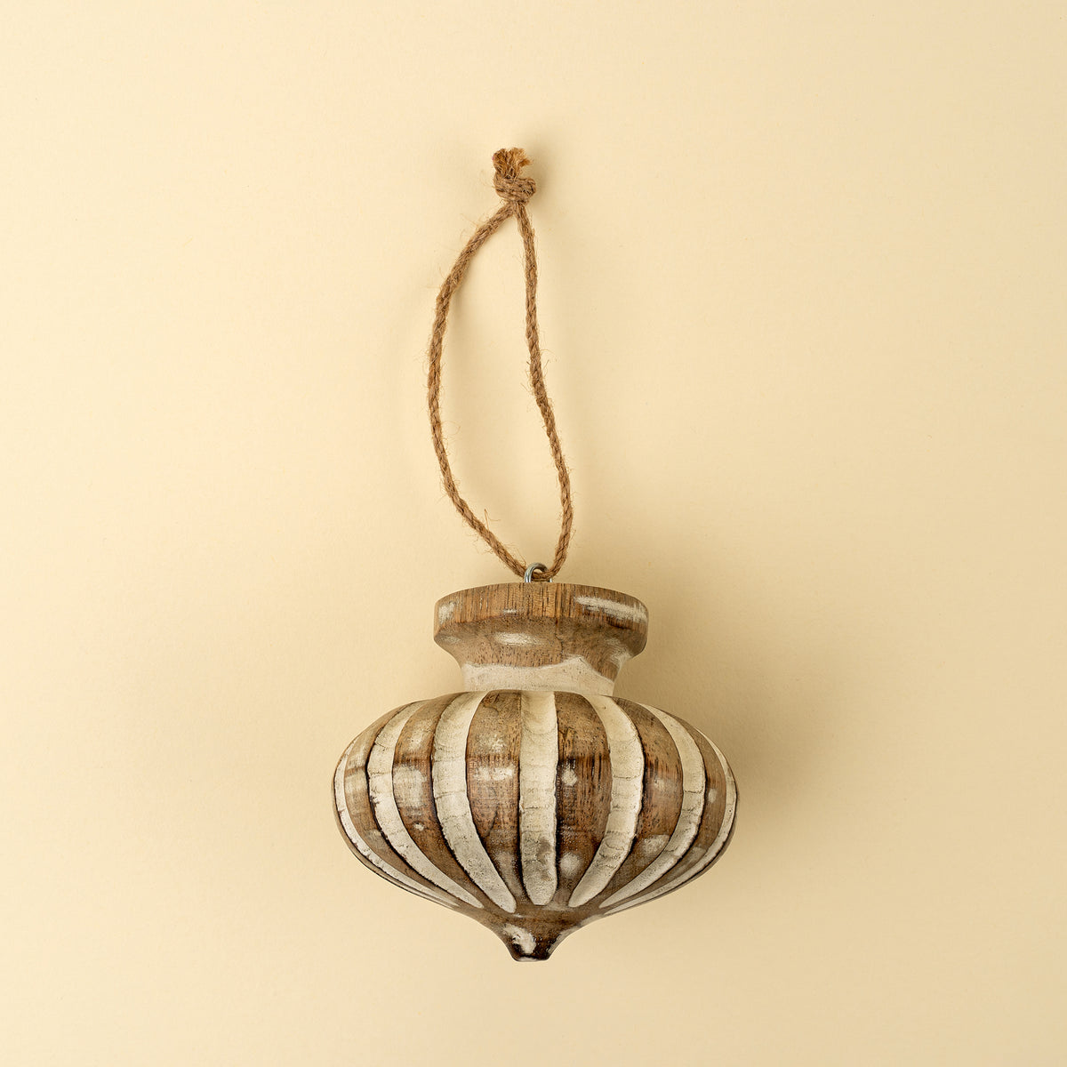 Wooden Spindle Ornaments