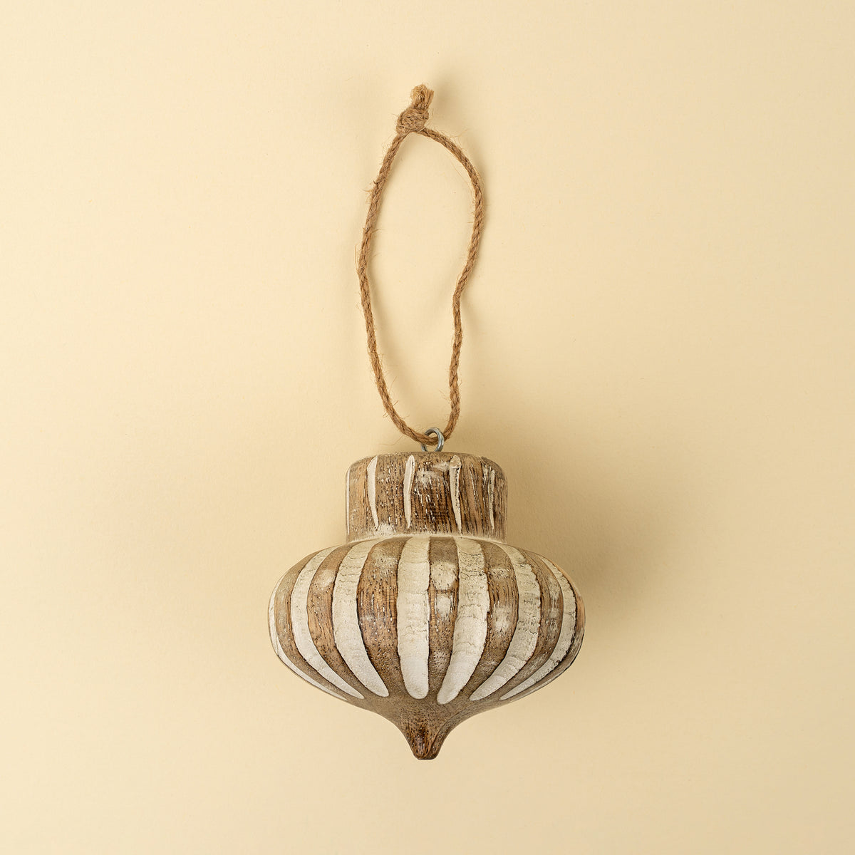 Wooden Spindle Ornaments