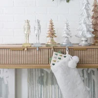 Metallic Tree Foil Accent Stocking Holder