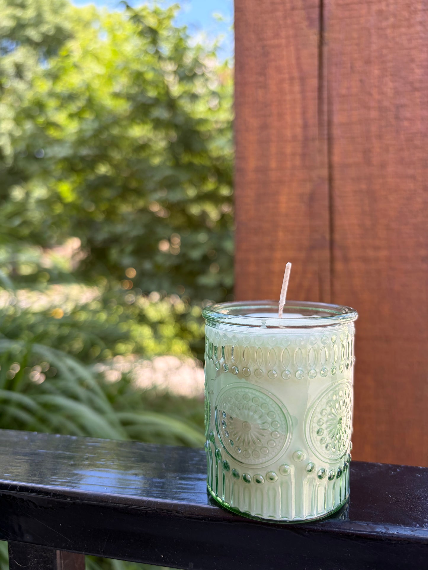 Green Antique Soy Candles