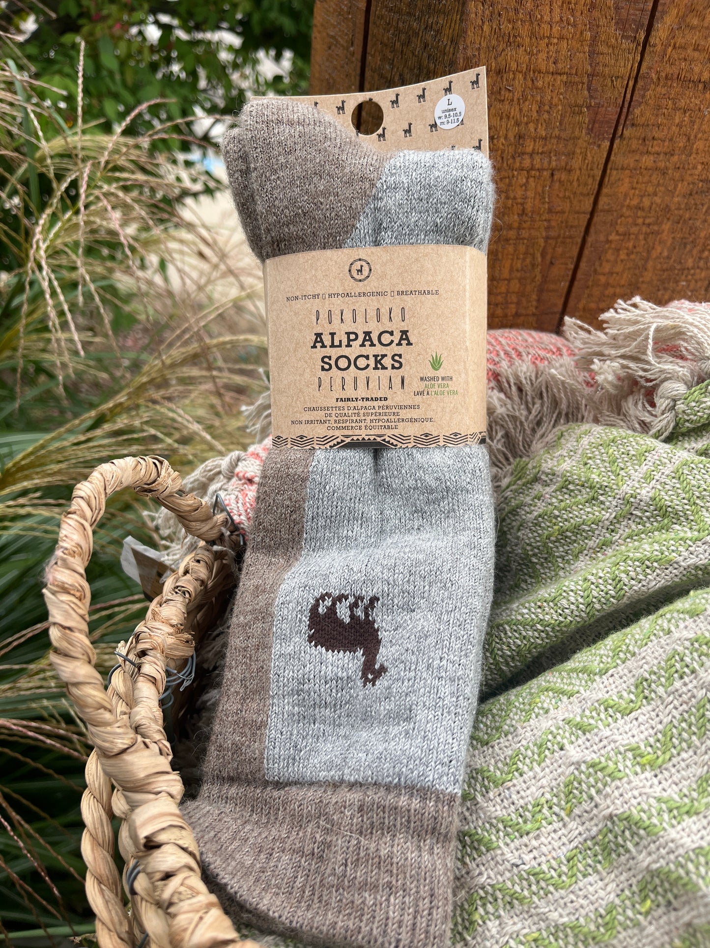 Alpaca Hiker Socks