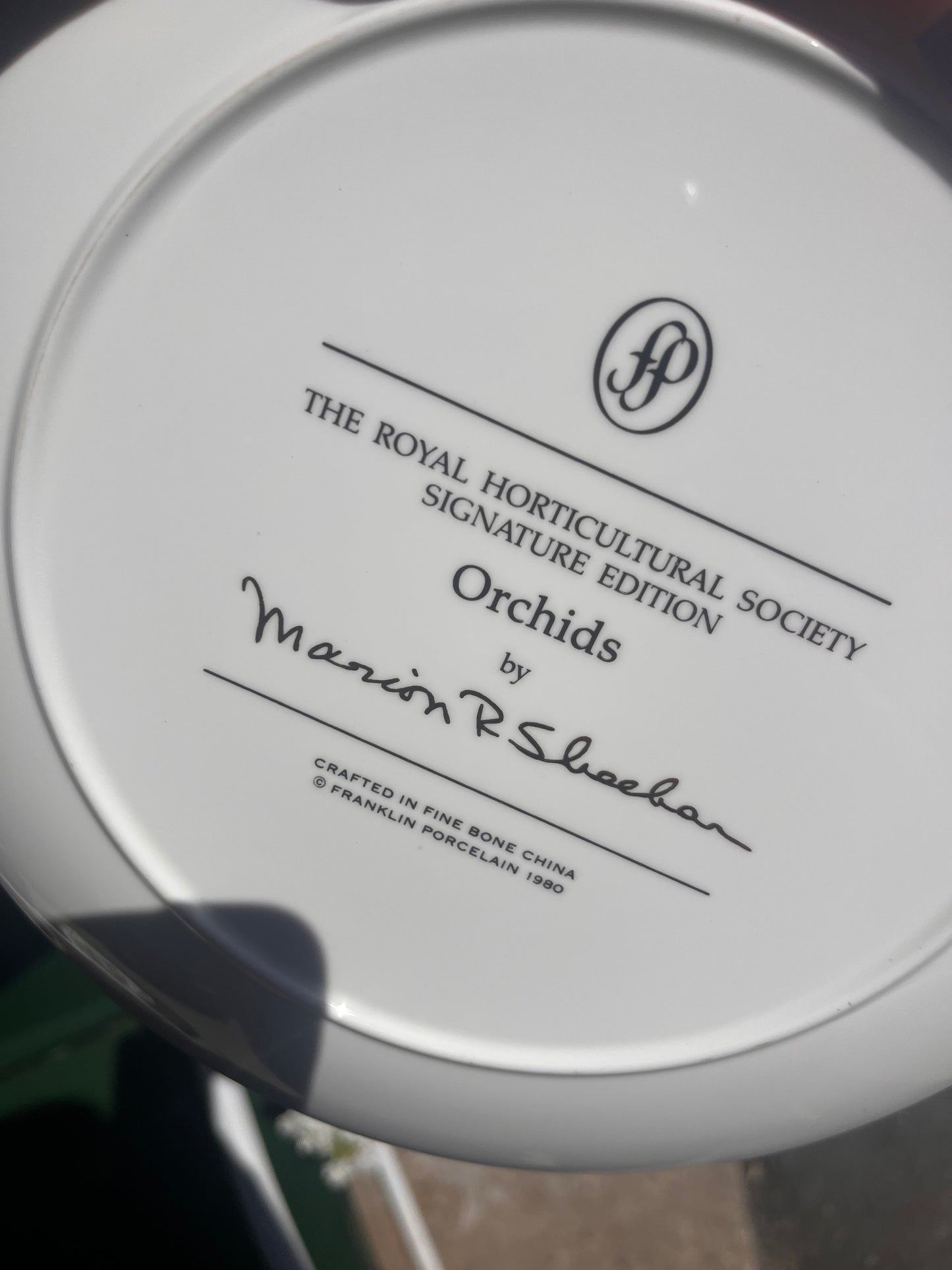 Vintage American Wildflower Series Plates