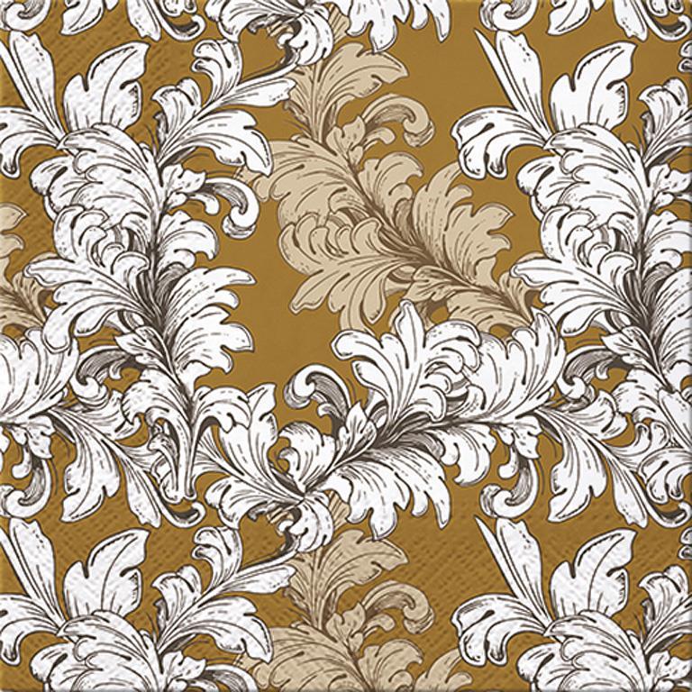 Brown Fall Design Napkins