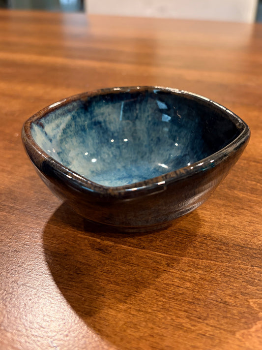 Blue Glaze Vintage Studio Pottery