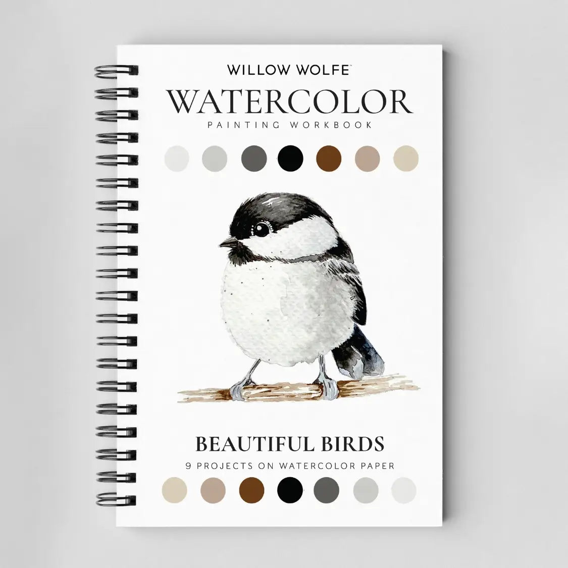 Watercolour Books & Brushes by Willow Wolfe Inc