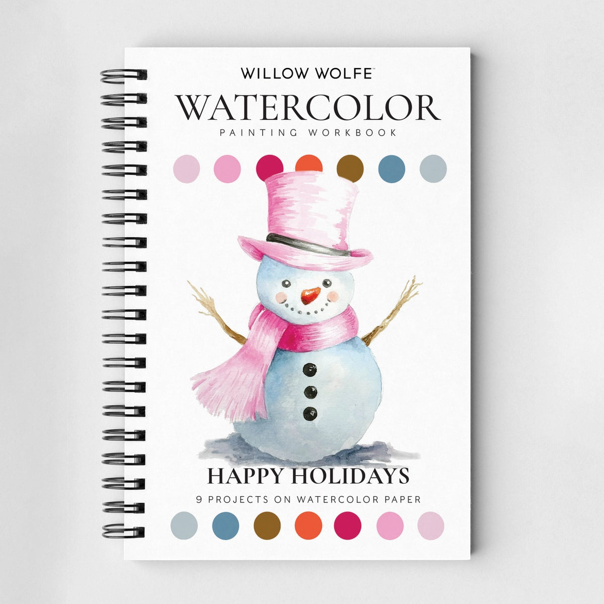 Watercolour Books & Brushes by Willow Wolfe Inc