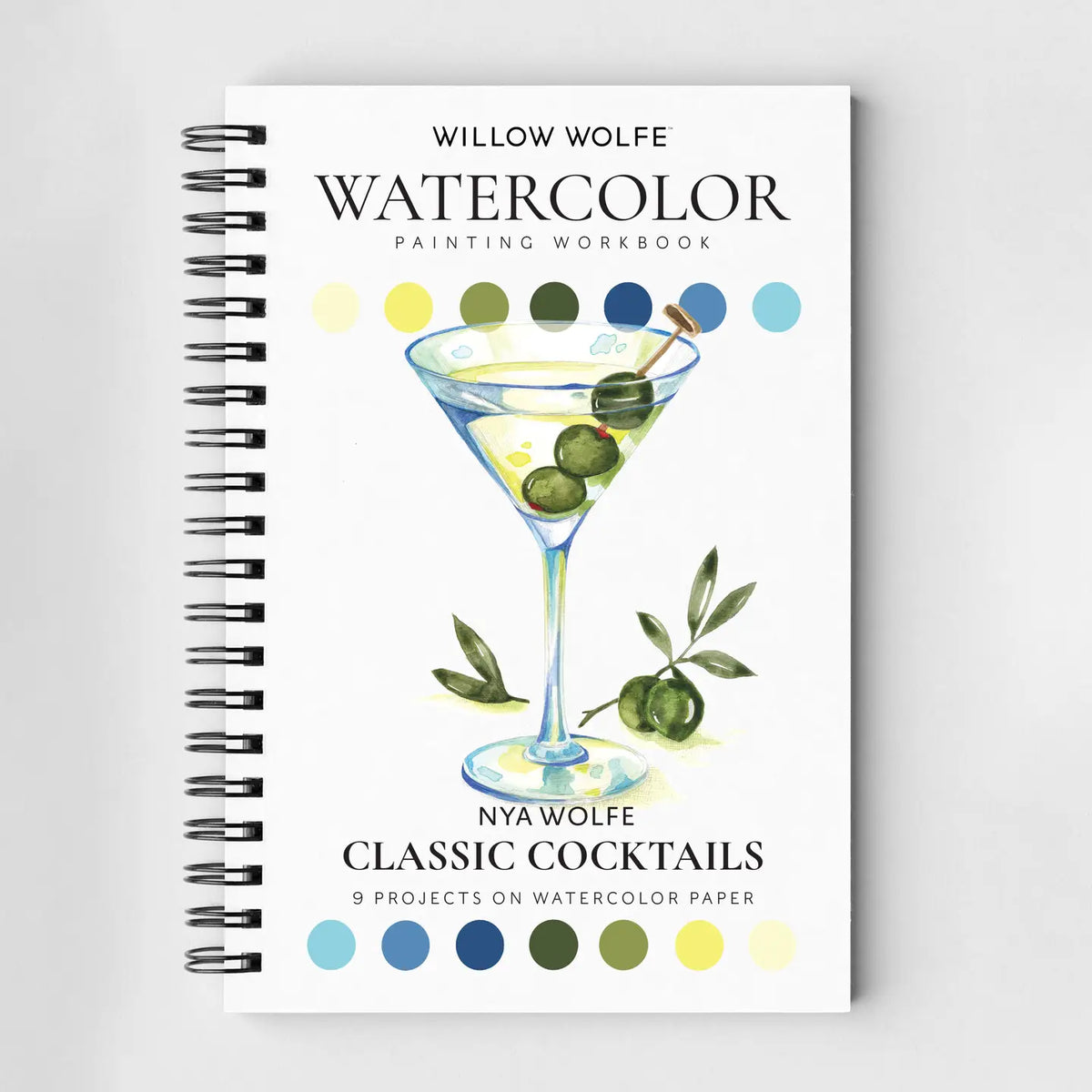 Watercolour Books & Brushes by Willow Wolfe Inc