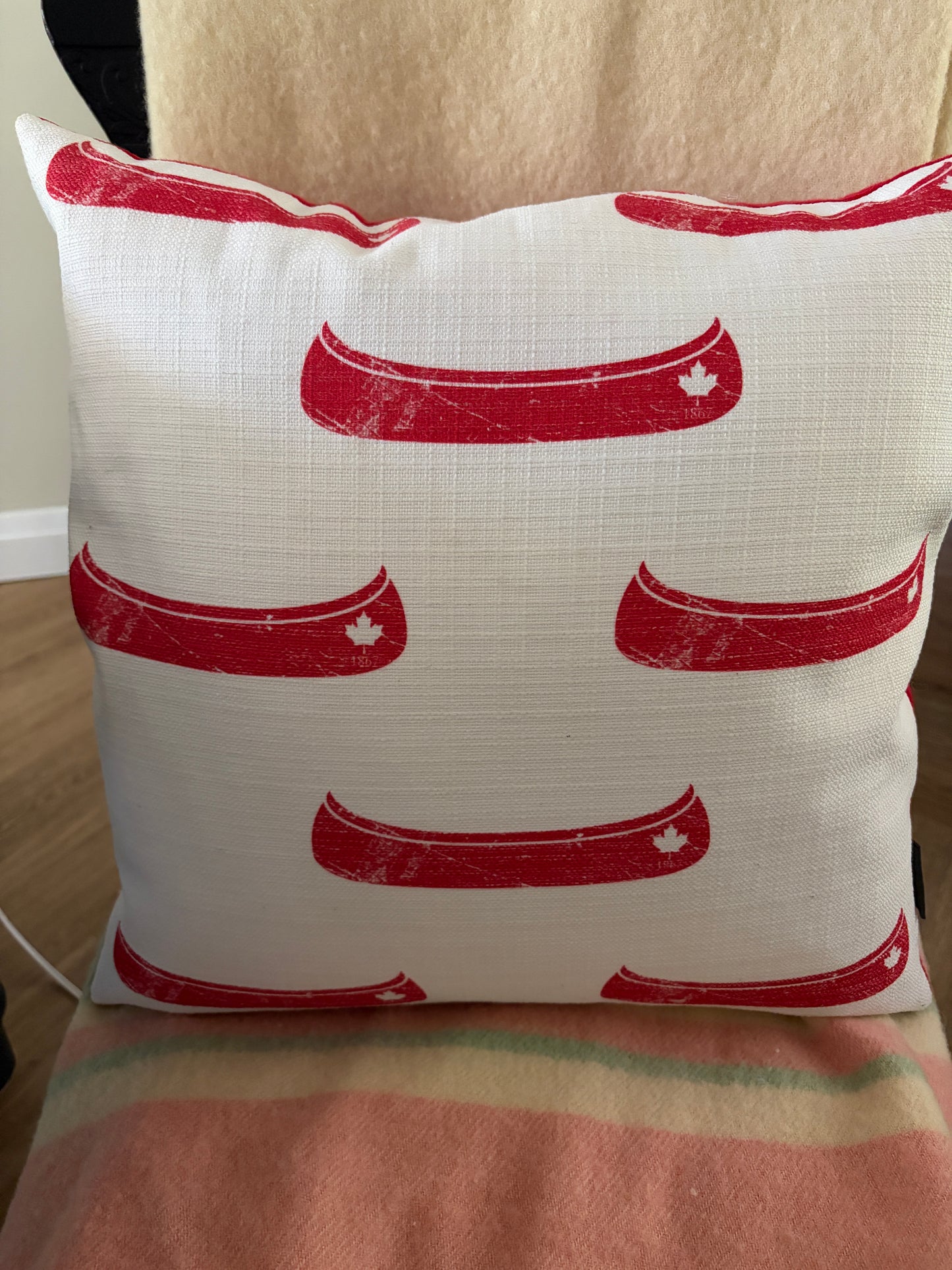 Large Canadian Canoe Pillow