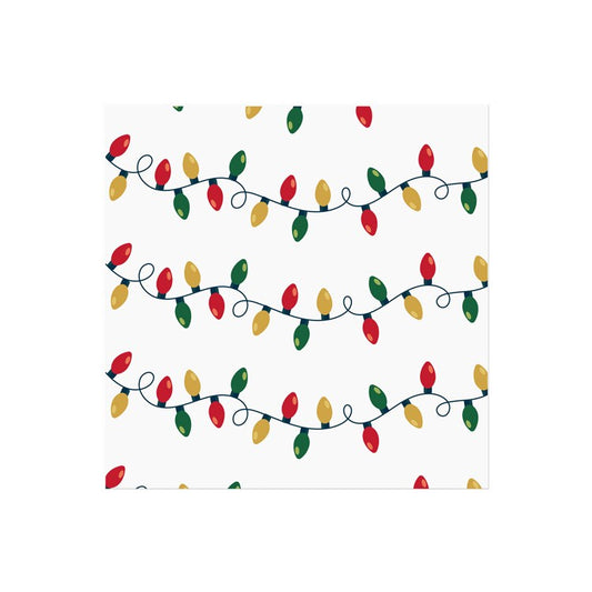 Christmas Lights Luncheon Napkins