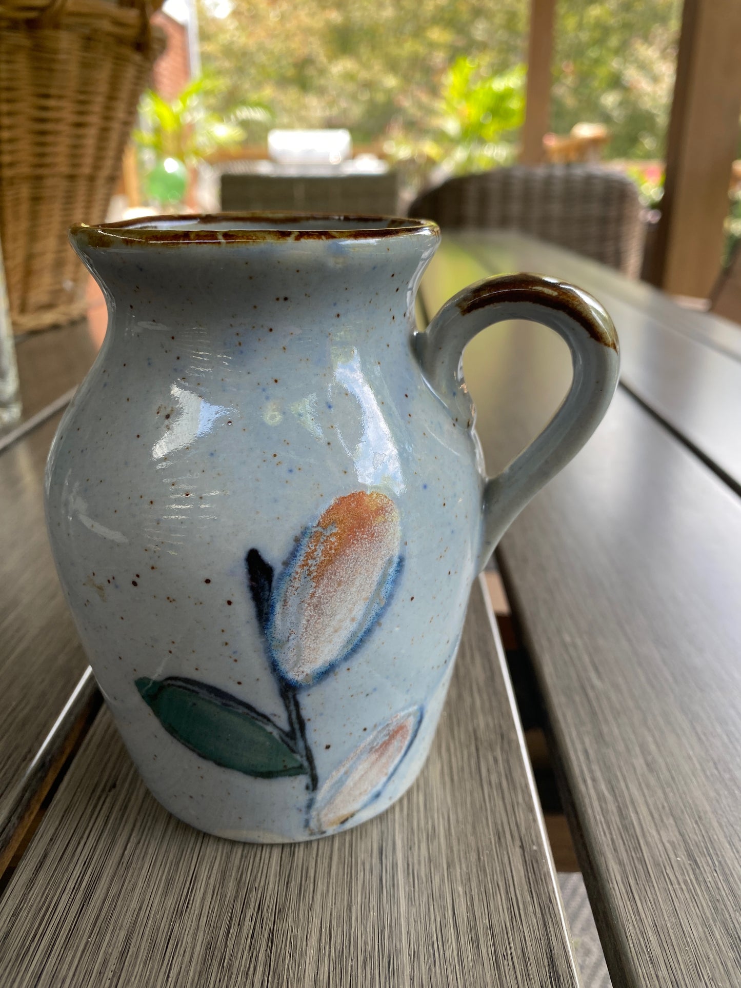 Vintage Pottery Pitcher