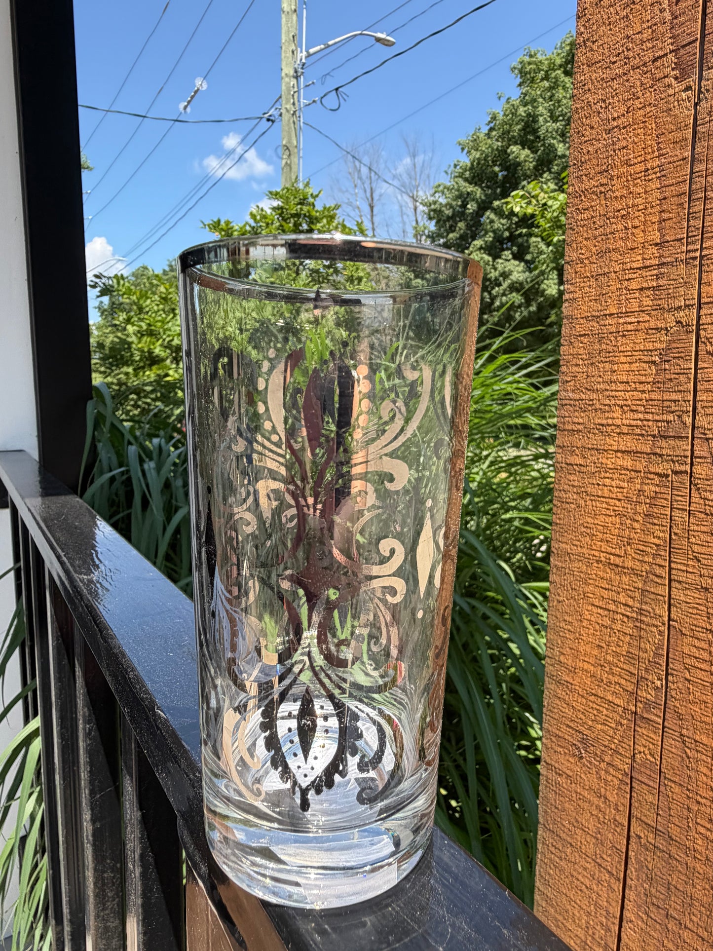 Vintage Silver Design Glasses