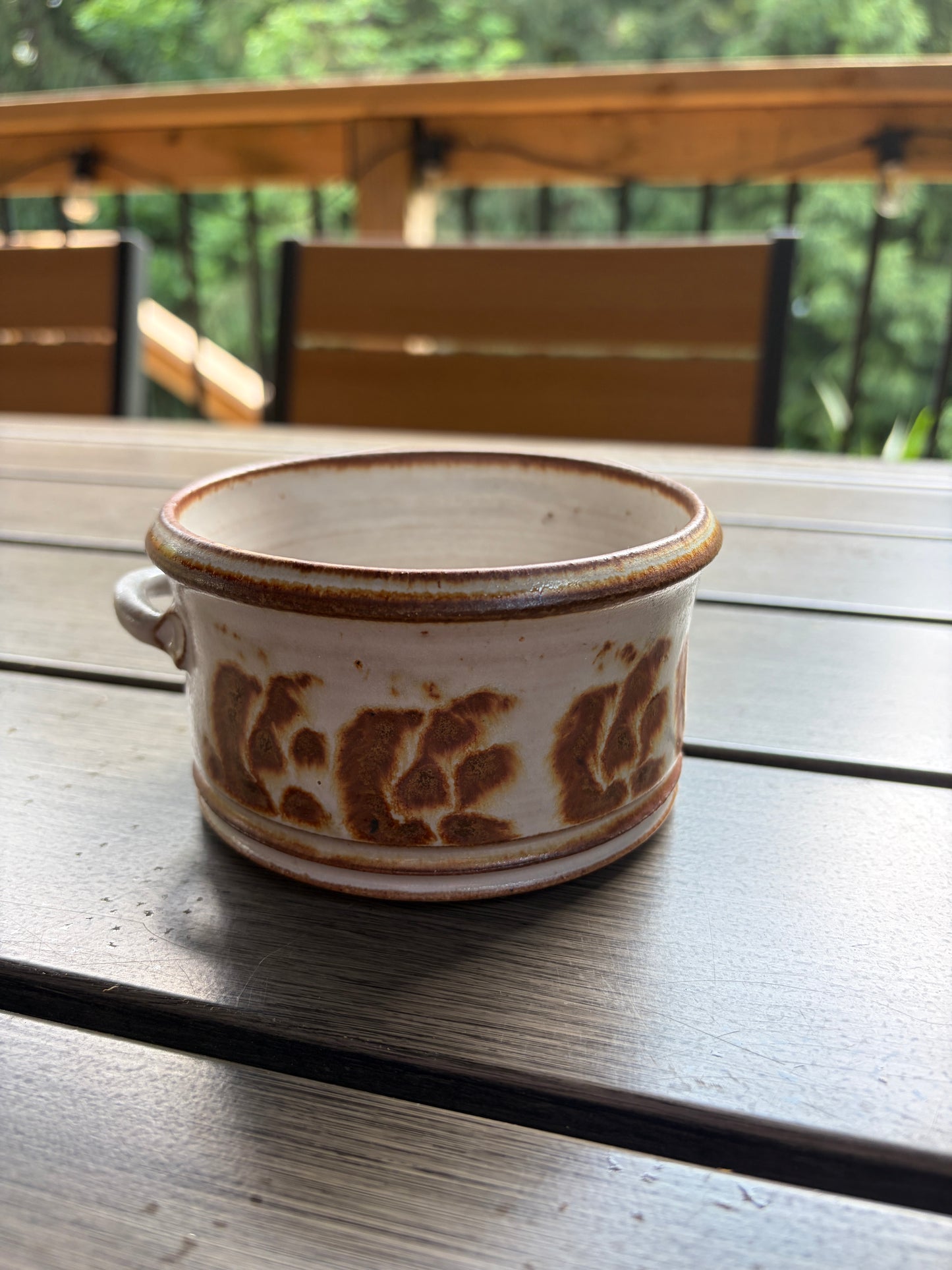 Pottery Dip Bowl